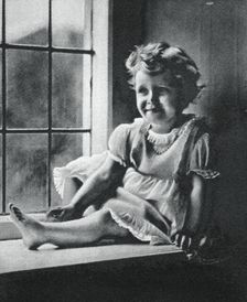 Princess Margaret at St Paul's Waldenbury, Hampshire, 1932