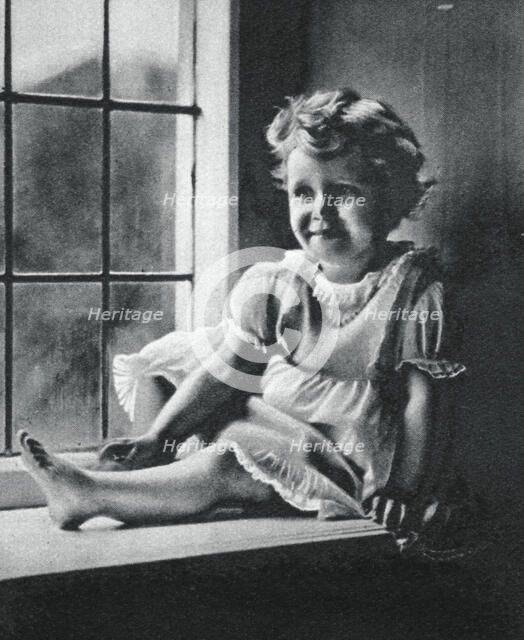 Princess Margaret at St Paul's Waldenbury, Hampshire, 1932. Artist: Unknown