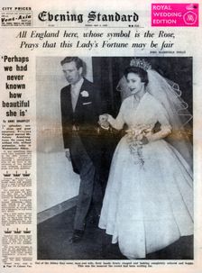 Princess Margaret marries Antony Armstrong-Jones, 6 May 1960