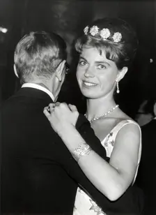 Princess Margaretha of Sweden at a ball in the Town Hall, Stockholm, 1962. Creator: Unknown