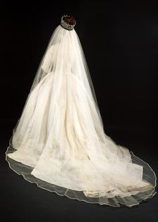 Princess Margaret's Wedding Dress - Rear View, 1981