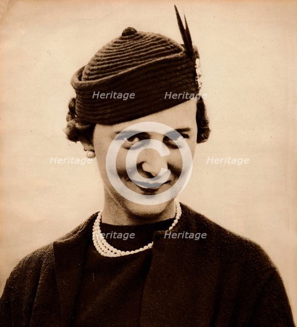 'Princess Marina became engaged to King George V's youngest son, Prince George (now Duke of Kent), w Artist: Unknown.