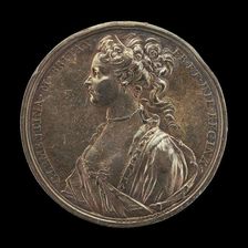 Princess Maria Clementina Sobieska, 1702-1735, Wife of James Stuart...[obverse], 1719. Creator: Ottone Hamerani