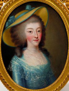 Princess Maria Theresa of Savoy (1756-1805), Countess of Artois, 1791. Creator: Panealbo, Giovanni (1742-1815)