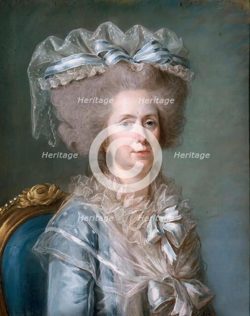 Princess Marie Adélaïde of France (1732-1800). Artist: Labille-Guiard, Adélaïde (1749-1803)