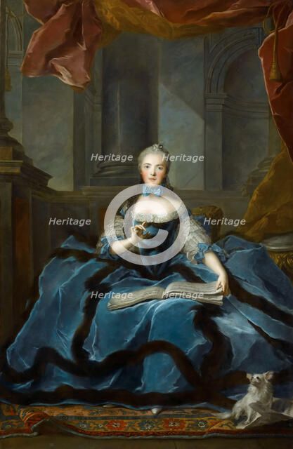 Princess Marie Adélaïde of France (1732-1800). Artist: Nattier, Jean-Marc (1685-1766)