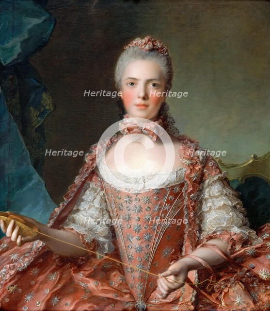 Princess Marie Adélaïde of France (1732-1800). Artist: Nattier, Jean-Marc (1685-1766)