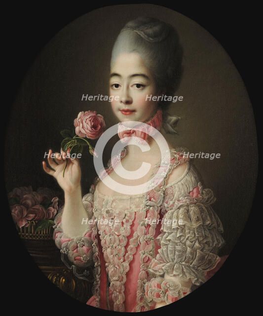 Princess Marie Joséphine of Savoy (1753-1810), Countess of Provence, 1772. Creator: Drouais, François-Hubert (1727-1775).