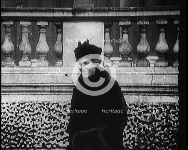 Princess Mary the Princess Royal Posing for Photographs, 1922. Creator: British Pathe Ltd.