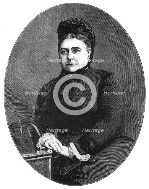 Princess Mary Adelaide, Duchess of Teck (1833-1897). Artist: Unknown