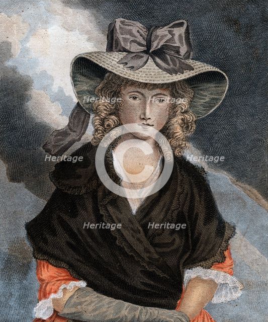 Princess Mary, c1785.Artist: Pietro Bonato