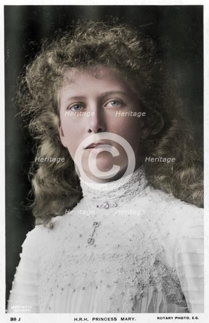 Princess Mary of the United Kingdom, c1910s(?). Artist: Rotary Photo.