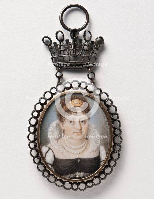Princess Sofia Albertina (1753-1829), 1817. Creator: Eric Reuterborg.