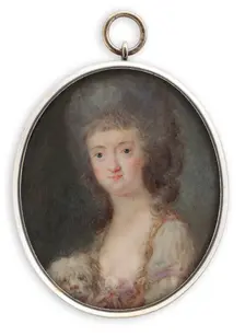 Princess Sofia Albertina, 1785. Creator: Cornelius Hoyer