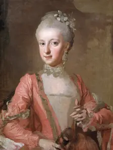 Princess Sofia Albertina of Sweden (1753-18299. Uncompleted, 1768. Creator: Lorens Pasch the Younger