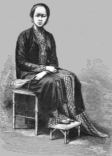 Princess Saripa, Java; A Visit to Borneo 1875. Creator: A.M. Cameron