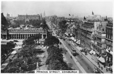 Princess Street, Edinburgh, 1936