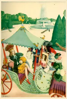 Princess Rosetta, 1928. Creator: Edmund Dulac