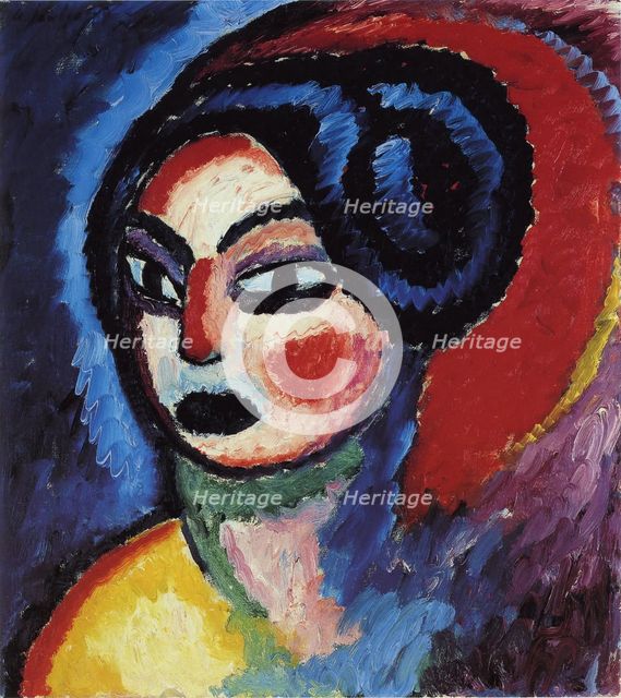 Princess Turandot, 1912. Creator: Javlensky, Alexei, von (1864-1941).