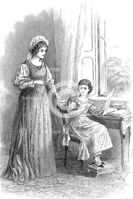 Princess Victoria makes a discovery, 1831. Artist: Unknown