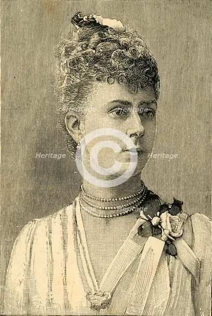 'Princess Victoria Mary of Teck, Duchess of York', c1897. Creator: Unknown.
