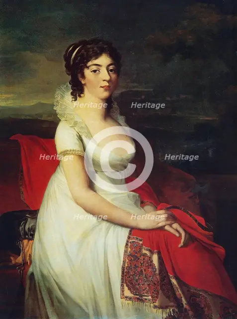 Princess Yelizaveta Shakhovskaya, 1806. Creator: Jean-Laurent Mosnier.