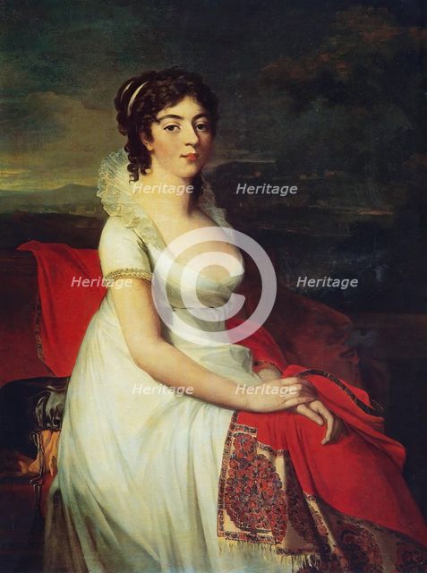 Princess Yelizaveta Shakhovskaya, 1806. Creator: Jean-Laurent Mosnier.