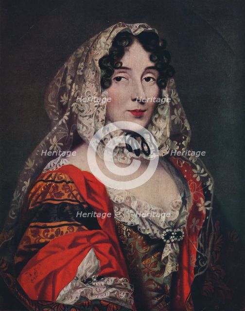 'Princesse des Ursins, Anne Marie de La Tremoille', c1670, (1939). Artist: Unknown.