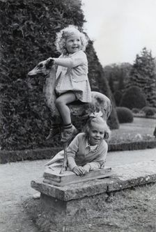Princesses Birgitta and Margaretha of Sweden, 1942. Creator: Karl Sandels