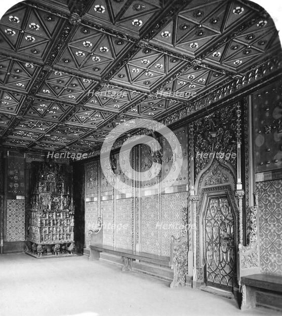 Prince's Chamber, Salzburg Fortress, Austria, c1900. Artist: Wurthle & Sons