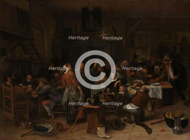 Prince’s Day, 1660-1679. Creator: Jan Steen.