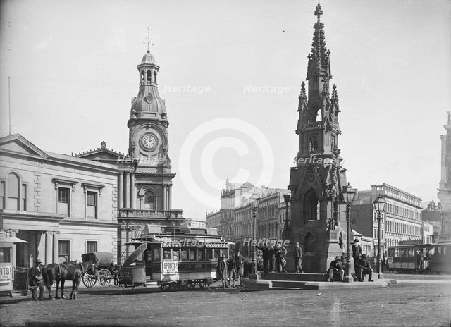 Princes Street, Dunedin, c1880s. Creator: Burton Brothers.