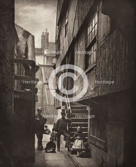 Princes Street From King Street (#24), Printed 1900. Creator: Thomas Annan.