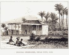 Principal Observatory, Siam, 1875. Creator: Unknown