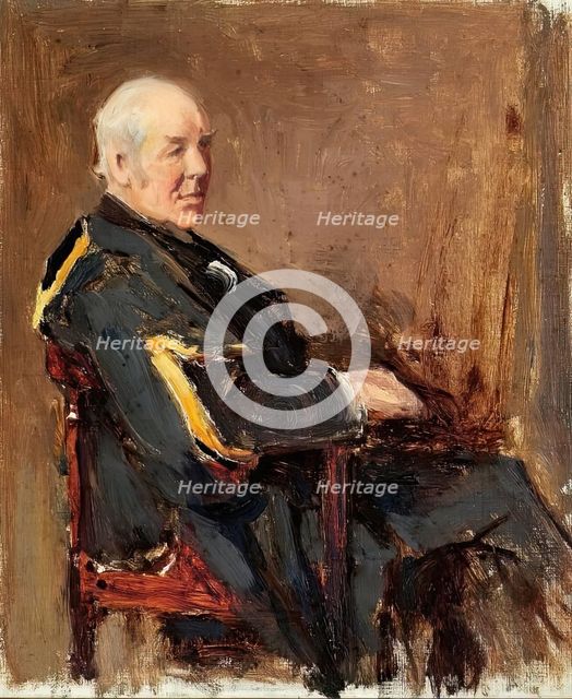 Principal Davidson, c1890-1910. Creator: George Reid.