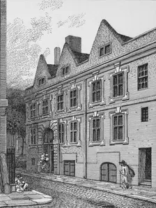 Principal entrance to Leathersellers Hall, City of London, 1801 (1911)
