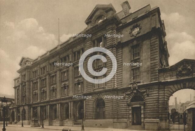 'Principal Façade of the General Post Office Headquarters at King Edward Street', c1935. Creator: Campbell.