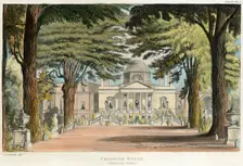 Principal front of Chiswick House, Hounslow, London, 1823