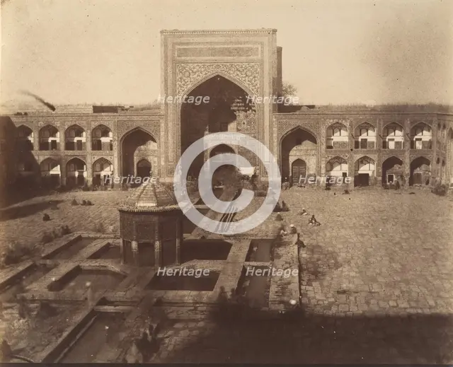 [Principal Gate of MESHED], 1840s-60s. Creator: Possibly by Luigi Pesce.