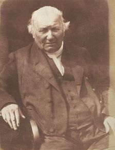 Principal Haldane, St. Andrews, 1843-47. Creators: David Octavius Hill, Robert Adamson, Hill & Adamson