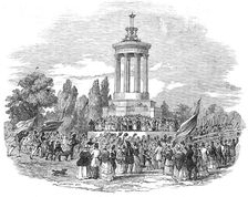 Principal view of the Monument, 1844. Creator: Unknown