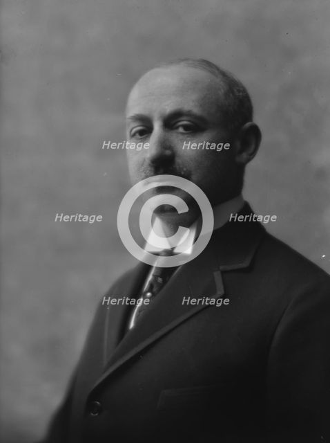 Prine, L.M., Mr., portrait photograph, 1916. Creator: Arnold Genthe.