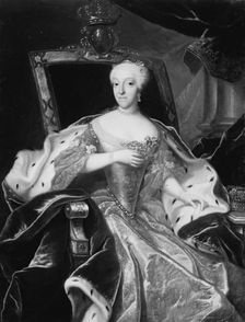 Prinsesse Charlotte Amalie, Frederik IV's datter, 1704-1765. Creator: Johann Salomon Wahl