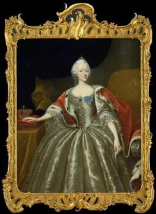 Prinsesse Louise, Christian VI's datter, 1704-1765. Creator: Johann Salomon Wahl