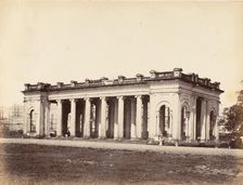 Prinsep's Ghat, Calcutta, 1850s. Creator: Captain R. B. Hill