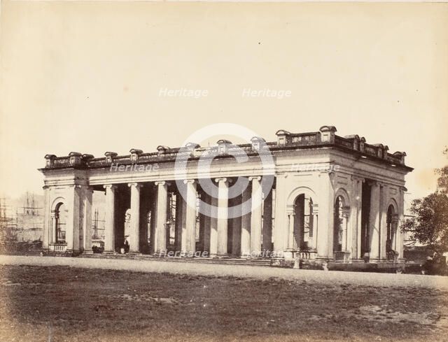Prinsep's Ghat, Calcutta, 1850s. Creator: Captain R. B. Hill.
