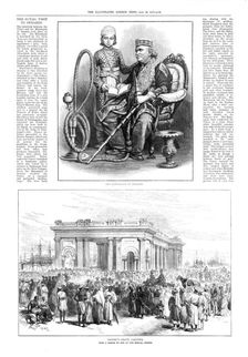 Prinsep's Ghaut, Calcutta, from a sketch by of our special artists, 1876. Creator: Unknown