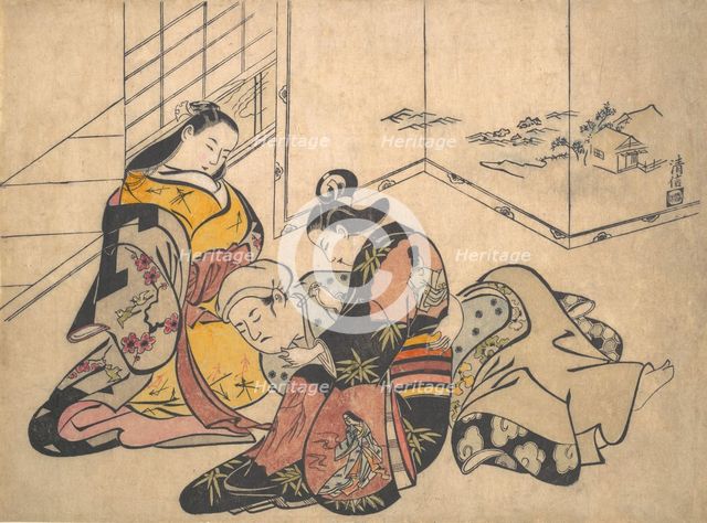 Print, 1703. Creator: Torii Kiyonobu I.