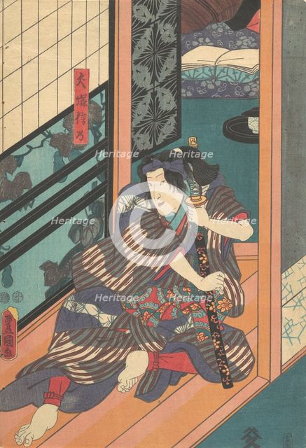 Print, 19th century., 19th century. Creator: Utagawa Kunisada.