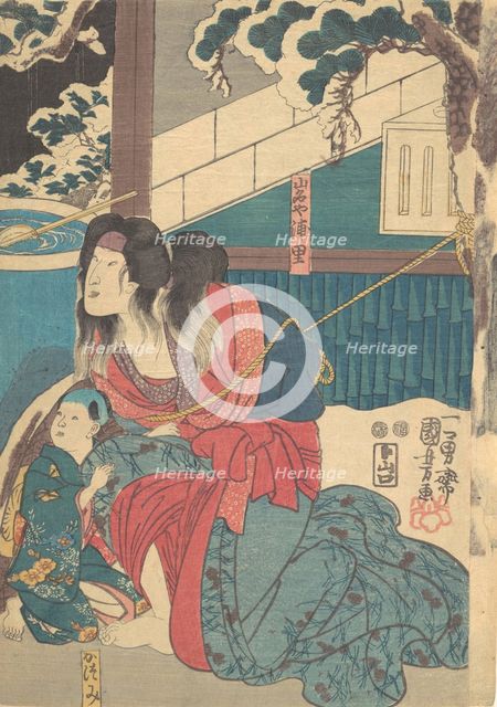 Print, 19th century., 19th century. Creator: Utagawa Kunisada.